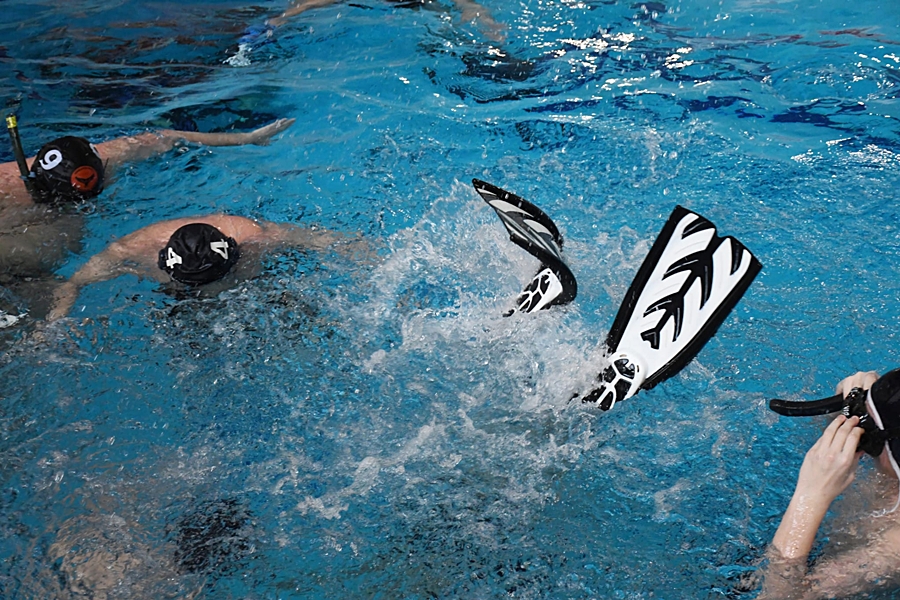 Hokej pod wodą Walenie Siemianowice Śląskie Finał WOŚP w Rudzie Śląskiej 25 I 2026